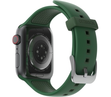 Otterbox Watch Band All Day Comfort Antimicrobial Series voor Apple Watch 42/44/45mm, Green Envy