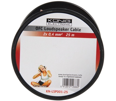 Konig 2x 0.40mm², 25m