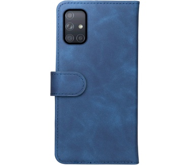 Rosso Element Samsung Galaxy A71 Hoesje Book Cover  Blauw