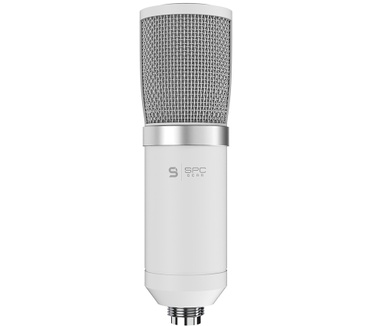 SilentiumPC Mic SPC Gear SM950T Streaming MicUSB Onyx White