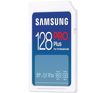 Samsung Pro Plus SD Card (2023) 128GB + Kaartlezer