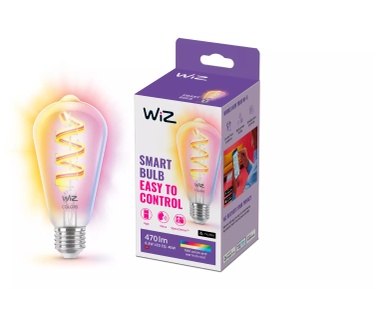 WiZ Connected Filamentlamp helder 40W ST64 E27
