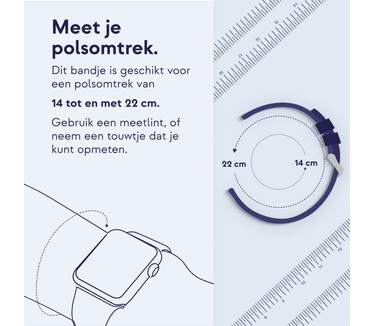 Accezz Ocean siliconenbandje