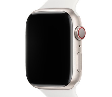 Apple Watch Series 8, 41mm, aluminium Wit