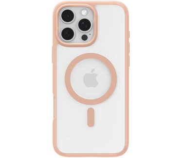 Spigen Ultra Hybrid TPU Back Cover Magnetisch (iPhone 16 Pro Max) Transparant/Roze