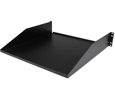 Startech.com 2U Vrijdragende Plank Rack montage Robuuste Vaste Plank Serverrack Serverkast 56kg