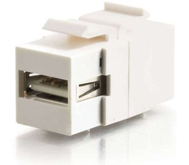 CablesToGo USB 2.0 Keystone A-B F/F