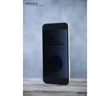 KAPSOLO 2-Way Adhesive Privacy Screen / Privacy Filter for Motorola Moto G6 Play