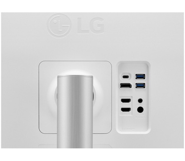LG 27UP85NP-W Zilver, Zwart