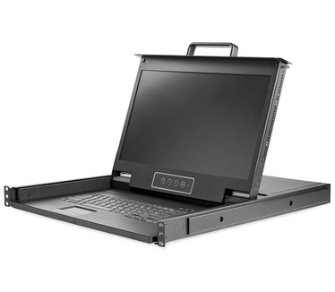 Startech.com 1U 1 poorts KVM console voor server rack 17.3" 1080p HD