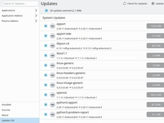 Kubuntu Updates - GUI Version