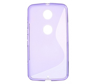Kees S-line Gel Hoesje Motorola Nexus 6 - Paars