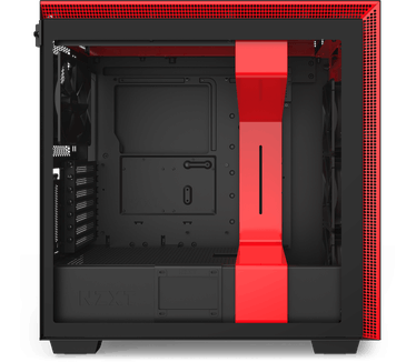 NZXT H710i Zwart/Rood