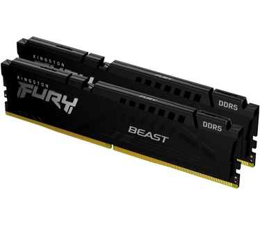 Kingston 64GB 5200MT/s DDR5 CL40 DIMM (set van 2) FURY Beast Black