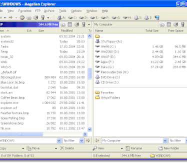 Magellan Explorer screenshot