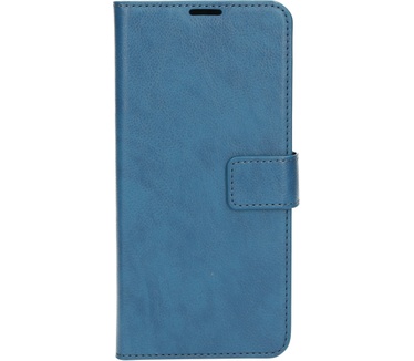 Mobiparts Classic Wallet Case Samsung Galaxy S21 Plus Steel Blue