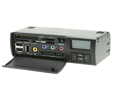 Akasa Card Reader ALL-01BK (21 in 1 cardreader, 5.25"Bay, Zwart)