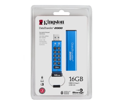 Kingston DataTraveler 2000 16GB Blauw