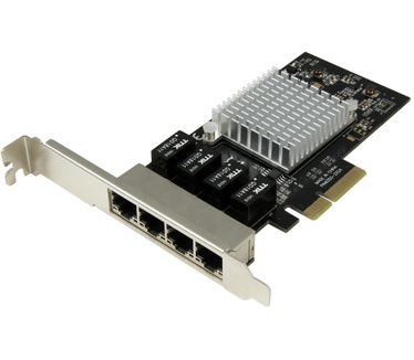 Startech.com 4 poorts gigabit ethernet netwerkkaart PCI Express Intel 1350 NIC