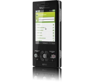 Sony Ericsson G705 Zwart