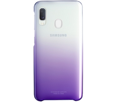 Samsung Galaxy A20e Gradation Cover (Galaxy A20) Paars
