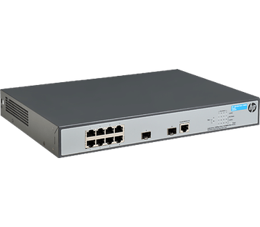 HP Procurve 1920-8G-PoE+ L3 Switch (8 x 1000Base-T en 2 x 1000Base SFP, PoE+ 180W)