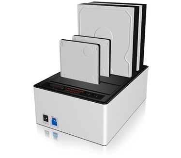 Icy Box IB-141CL-U3 Zwart