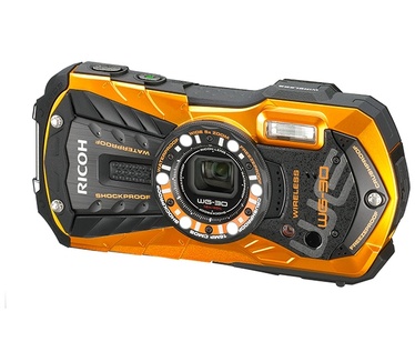 Ricoh WG-30 Wi-Fi Oranje