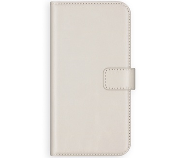 Selencia Echt Lederen Bookcase Samsung Galaxy A72 - Grijs