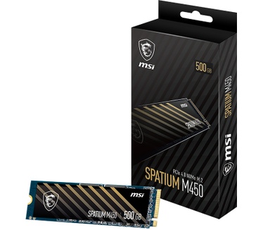 MSI SPATIUM M450 PCIe 4.0 NVMe M.2 500GB