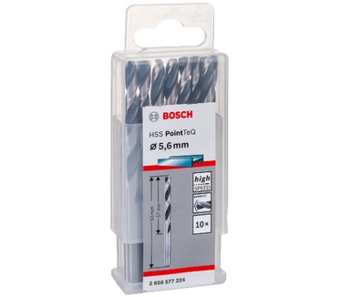 Bosch HSS Spiraalboor PointTeQ