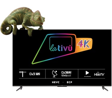 TCL 50P735 Zwart