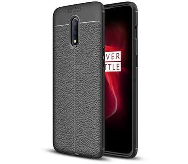 Just in Case OnePlus 7 Back Cover Zwart