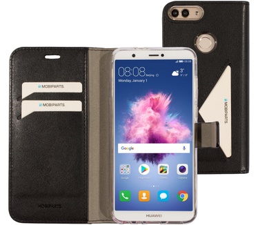 Mobiparts Classic Wallet Case Huawei P Smart (2018) Black