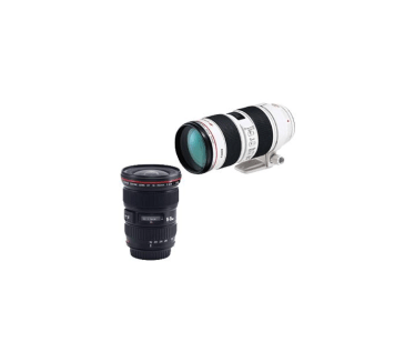 Canon EF 16-35 f/2.8L USM en EF 70-200mm f/2.8L IS USM