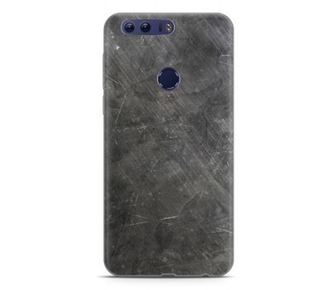 Just in Case Honor 8 Hoesje metaal structuur