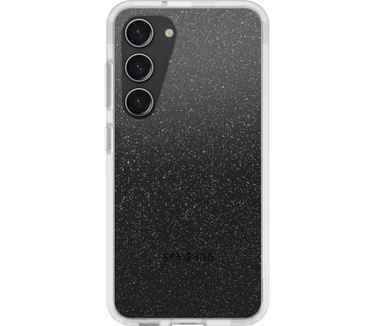 Otterbox OtterBox React-hoesje voor Galaxy S23, schokbestendig, valbestendig, ultradun, beschermende, getest volgens militaire standaard, Antimicrobieel, Stardust, Geen retailverpakking