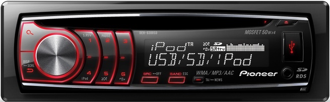 Pioneer DEH-6300SD - Specificaties - Tweakers
