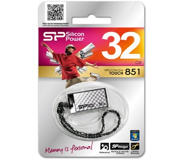 Silicon Power Touch 851 32GB Zilver