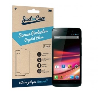Just in Case Screen Protector Wiko Fizz - 3 stuks - Crystal Clear