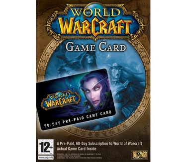World of Warcraft, 60 Dagen Pre-Paid Game Card, PC