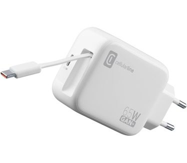 Cellular Line Retractable Power 65W