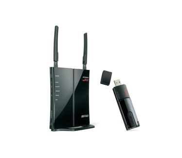 Buffalo AirStation Nfiniti Wireless-N Essential High Power Router & Access Point WHR-HP-G300N