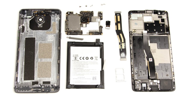 OnePlus 3/3T Frankenstein en teardown
