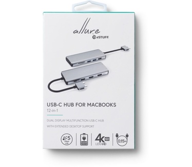 eStuff USB-C Dual USB-C Dock