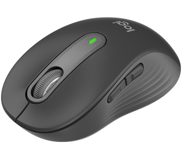 Logitech Logitech Signature M650 Draadloze Muis - Voor kleine tot middelgrote handen, 2 jaar batterijduur, stil klikken, aanpasbare zijknoppen, Bluetooth, compatibel met meerdere apparaten - Graphite