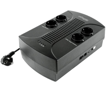EnerGenie EG-UPS-001 USV mit AVR (650 VA) schwarz
