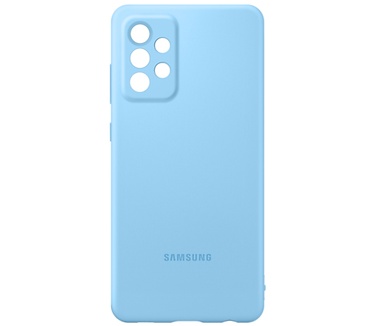 Samsung A72 Silicone Cover Blue