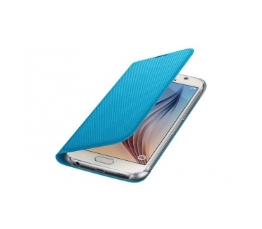 Samsung Flip Wallet Galaxy S6 - EF-WG920BL - Blue (Fabric)