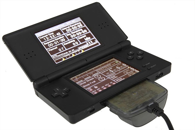 Nintendo DS met de interface